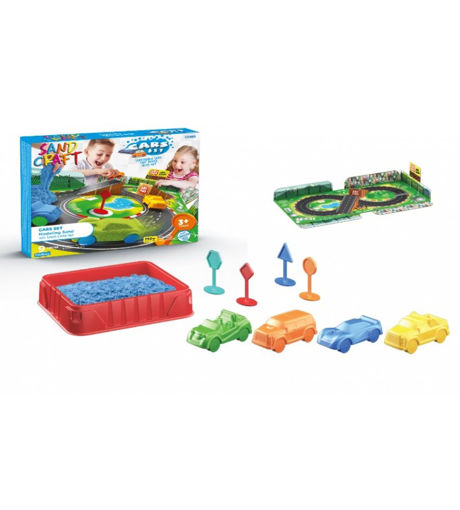 Picture of KINETIC SAND CARS SET 750G